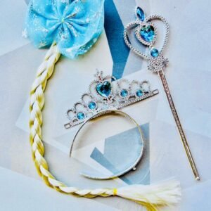 Crown and hair for princess