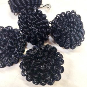 Black Hair wool - small