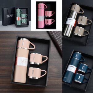 Flask - Vacuum layer - 500 ml with 3 Cups